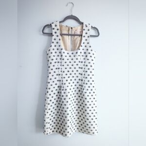 Calypso St. Barth Wool Polka Dot Dress w/ Silk Slip NWOT